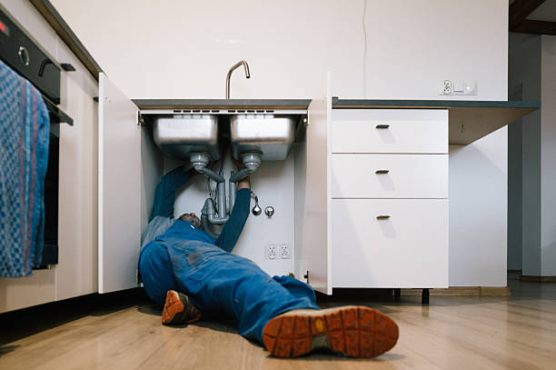Professional Drain Cleaning technician working in Alum Bank, PA
